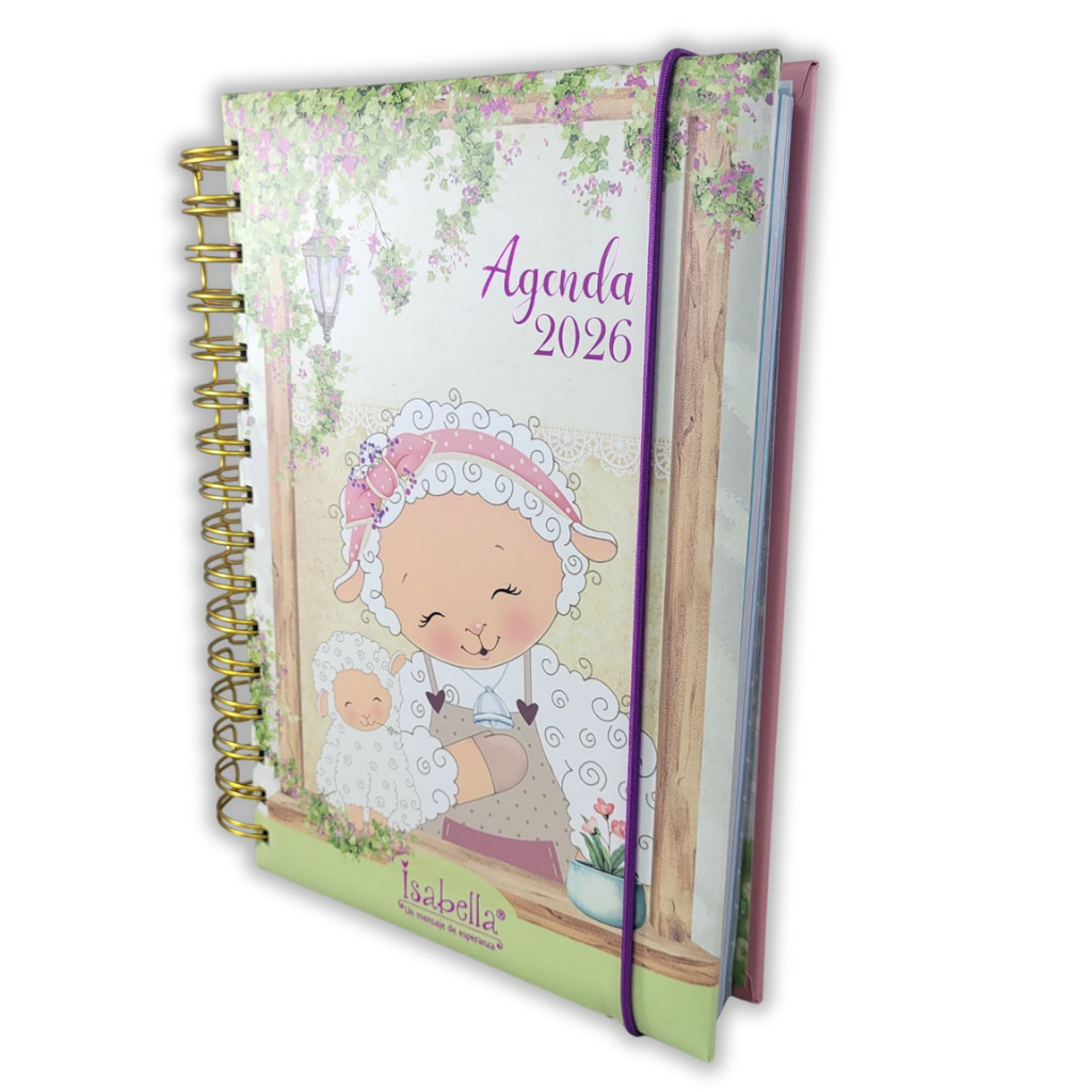 Agenda Isabella 2026 Mamá y Bebe Oveja