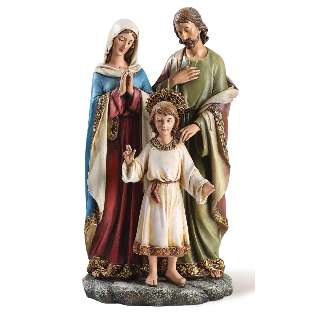 Imagem Sagrada Família 27cm