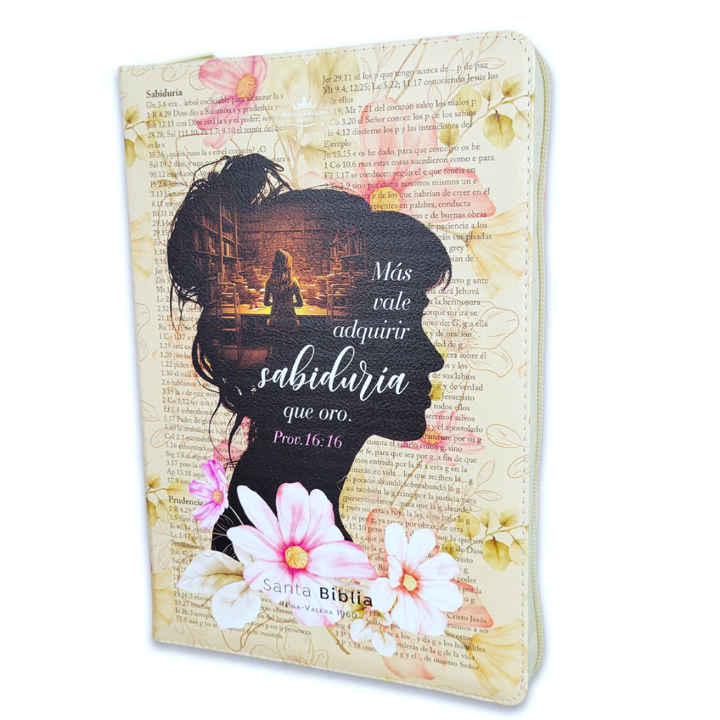 Biblia con Cierre Letra Súper Gigante 19 Puntos Mediana