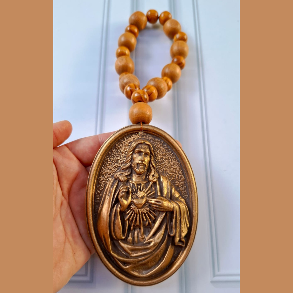 Pingente De Porta Sagrado Coração