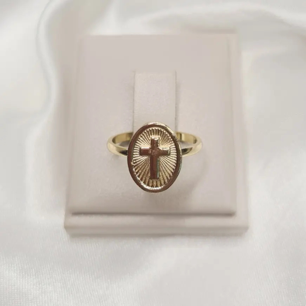 Anillo Cruz – Fe y Protección