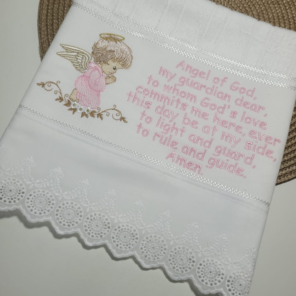 Toalha Lavabo – Angel of God