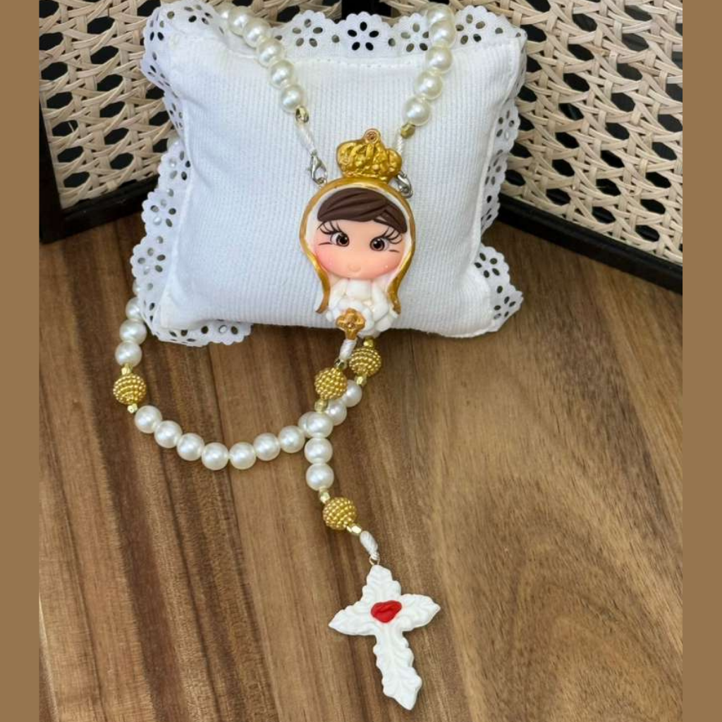 Terço N.S. de Fátima – Amarelo