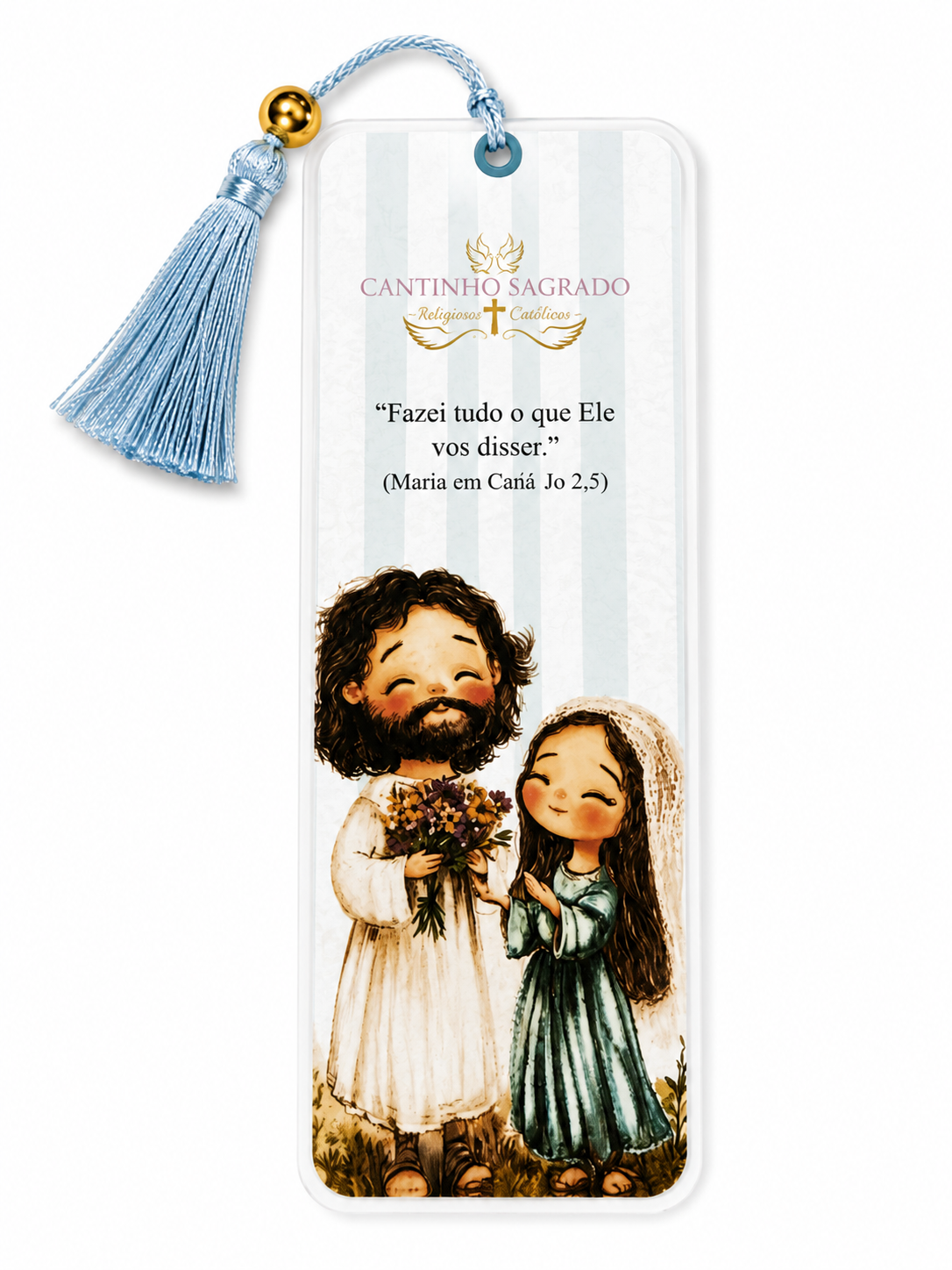 Marca Paagina De Maria e Sao Jose - 17cm