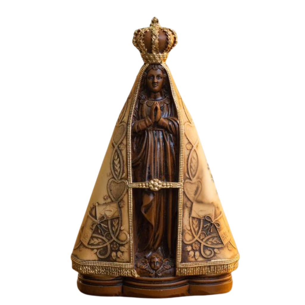 Brazil's Patron Saint Terracotta 15cm Resin