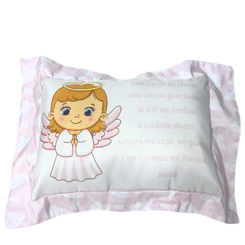 Almofada – Santo Anjo do Senhor (Rosa)