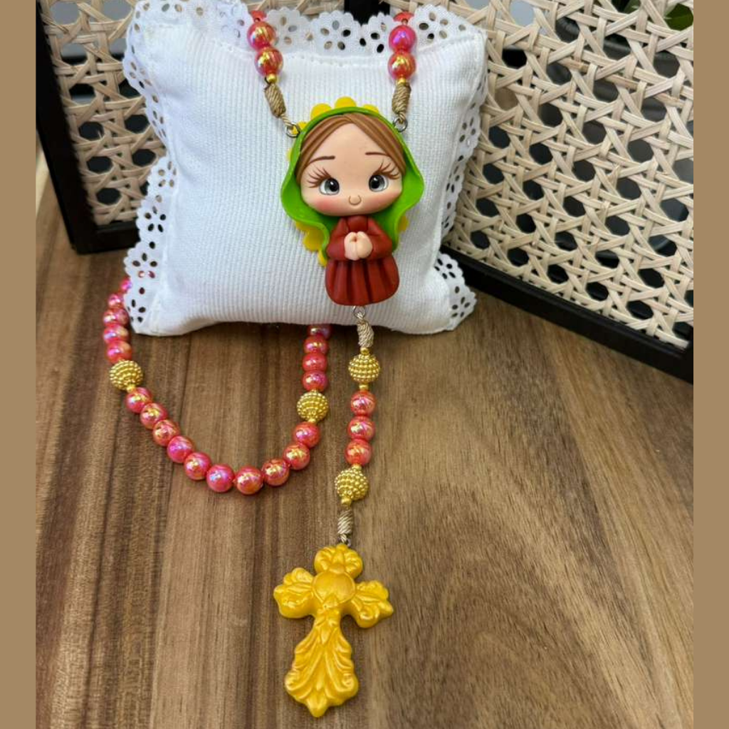 Rosary of Our Lady of Guadalupe - Red