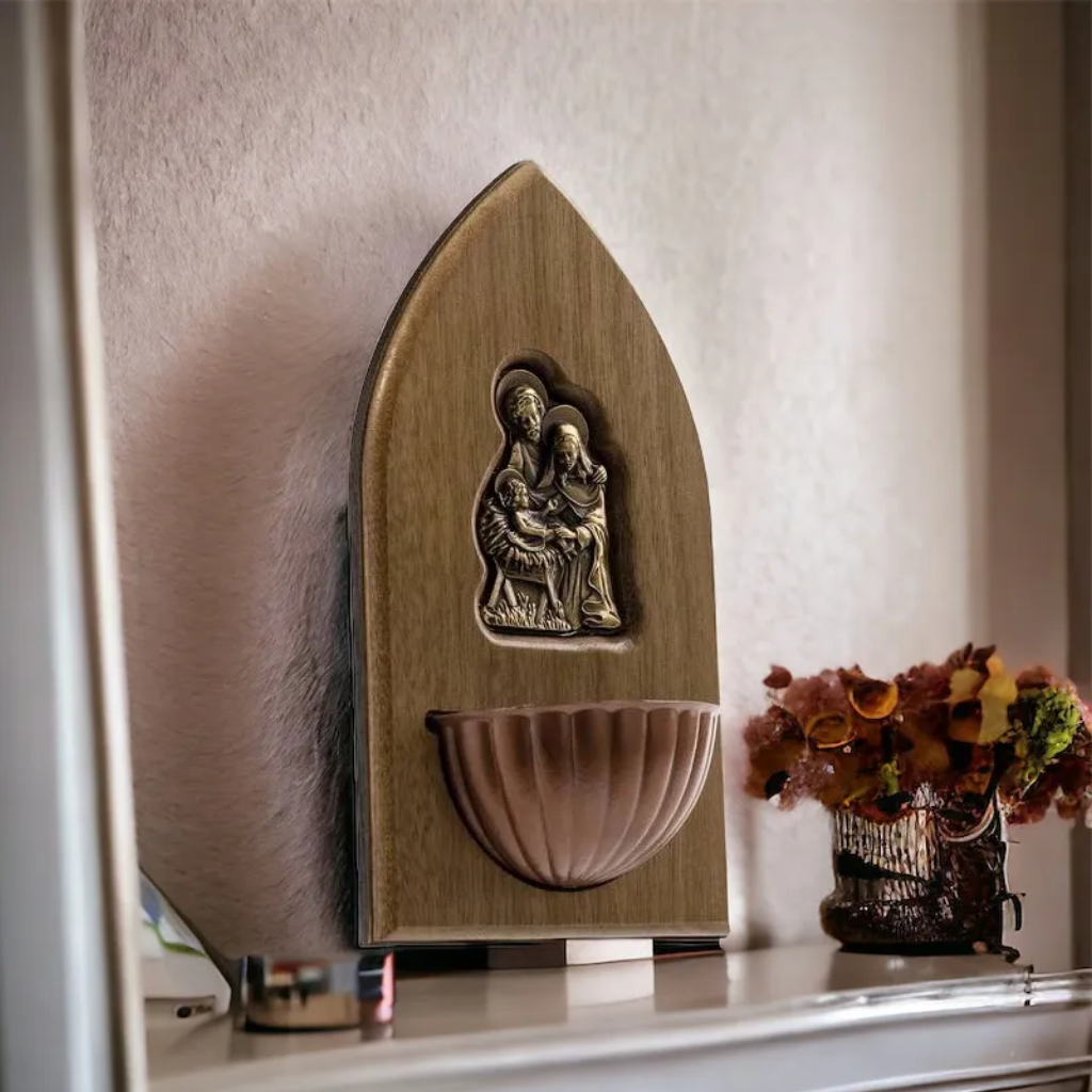 Holy Water Sink Door - Holy Family
