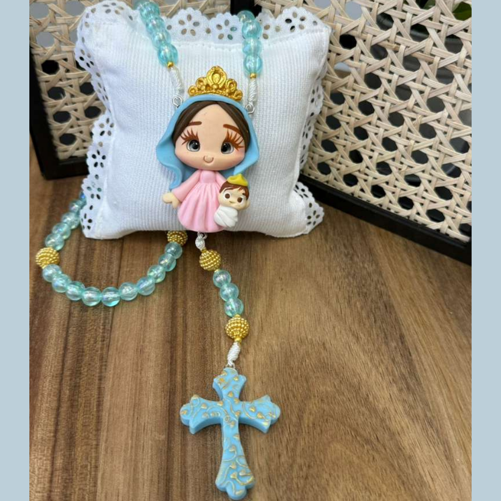 Terço N. S. da Penha Azul