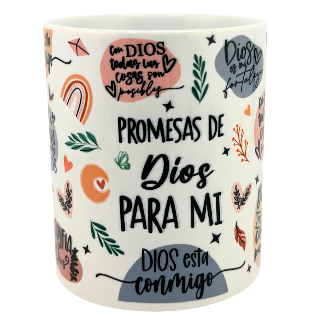 Caneca “Promesas de Dios para mí”