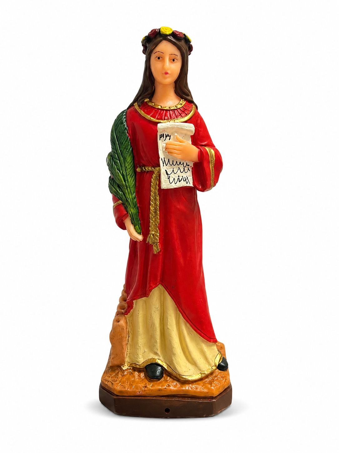 Imagem Santa Cecília - 15cm - Em Resina