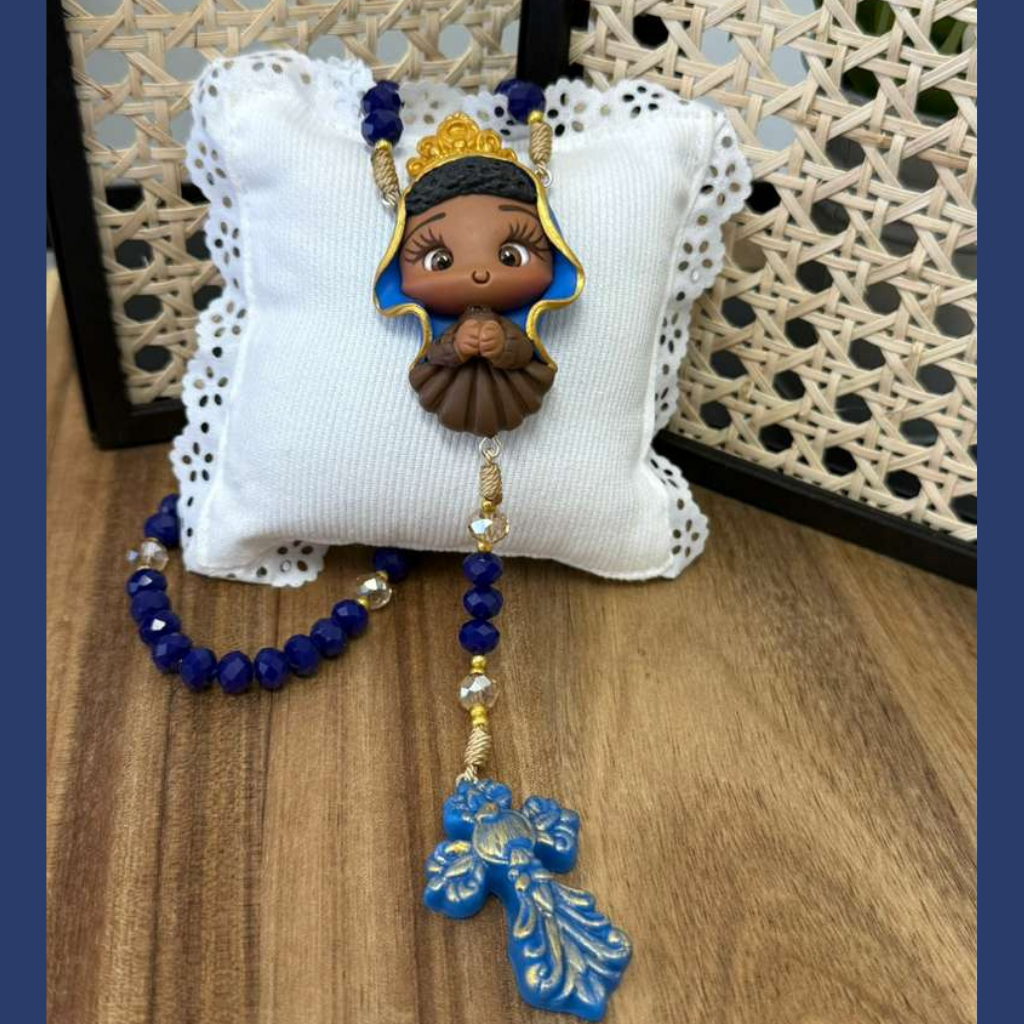 Our Lady of Aparecida Rosary - Biscuit