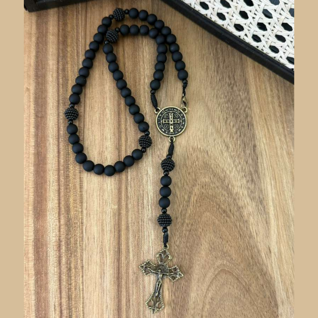 Terço São Bento – Preto