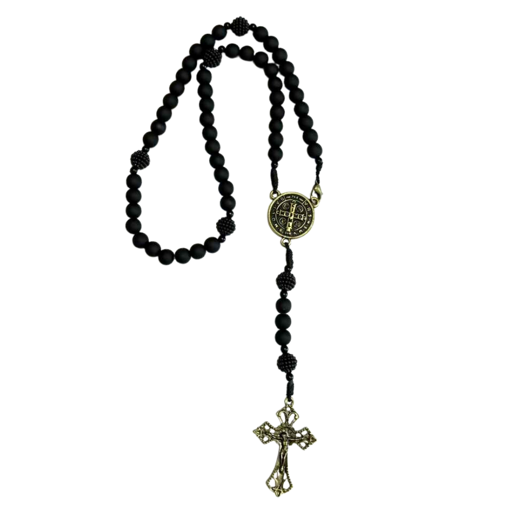 Terço São Bento – Preto