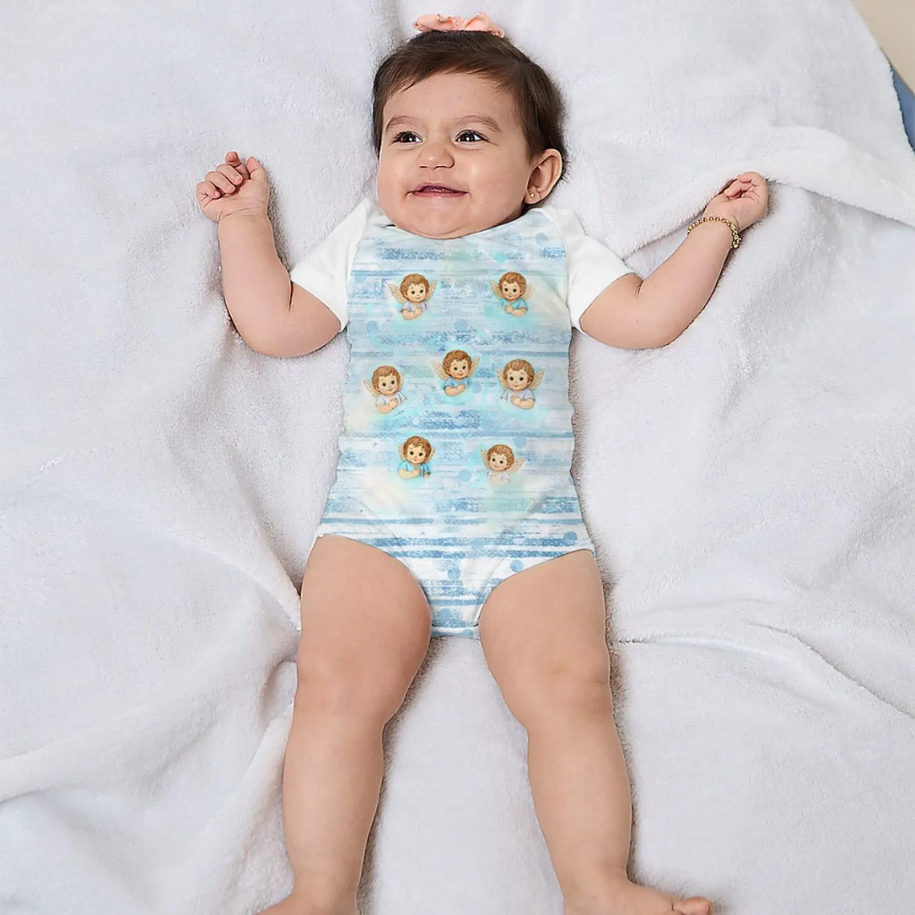 Body Bebê Anjinhos