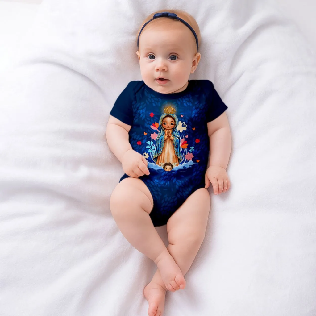 Body Bebê Nossa Senhora Aparecida