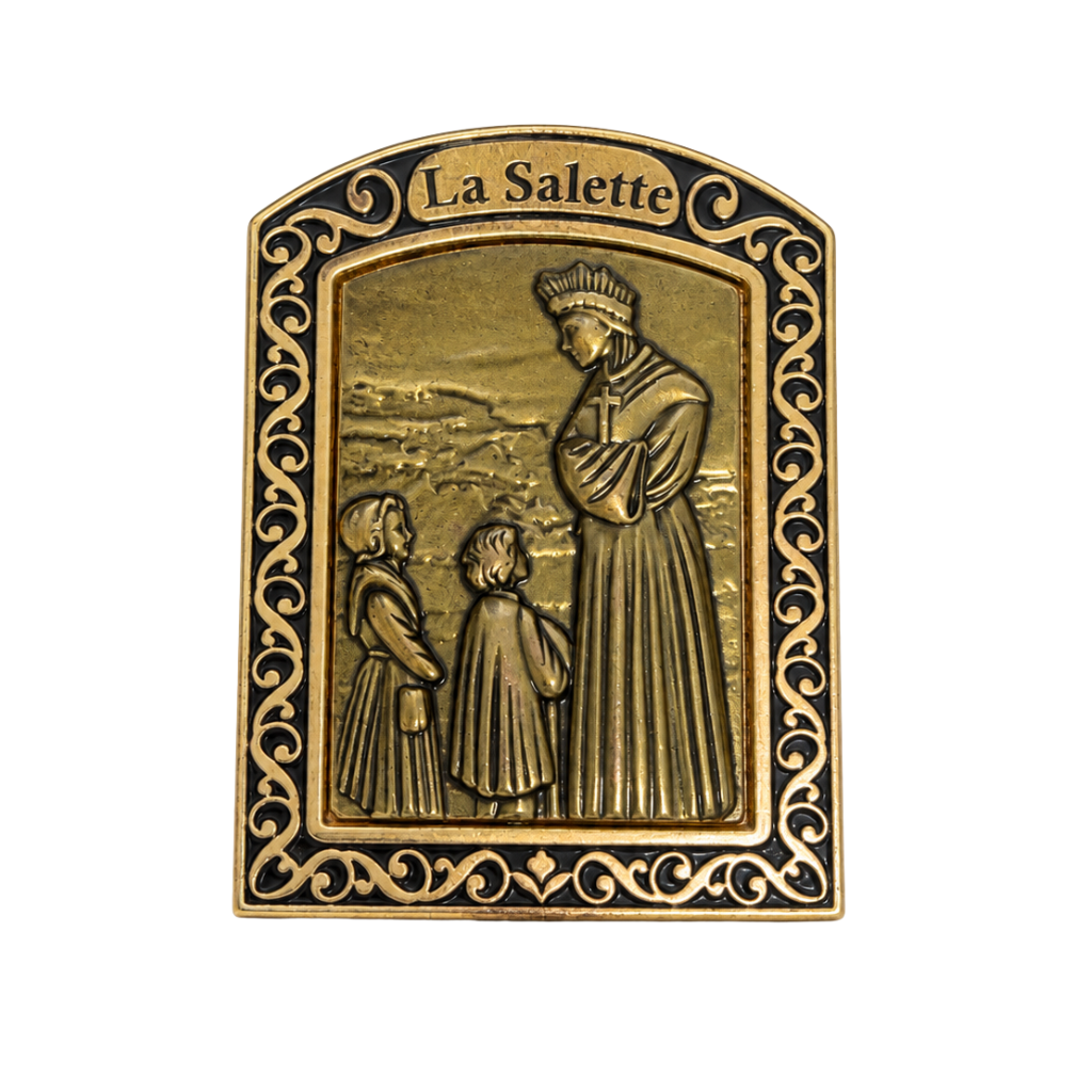 Adorno Nossa Senhora de La Salette - 10cm