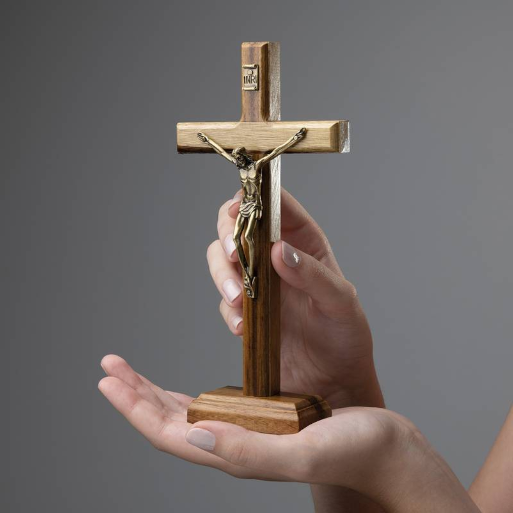 Crucifijo de mesa - 19 cm