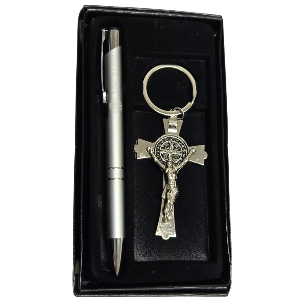 Kit Chaveiro + Caneta São Bento