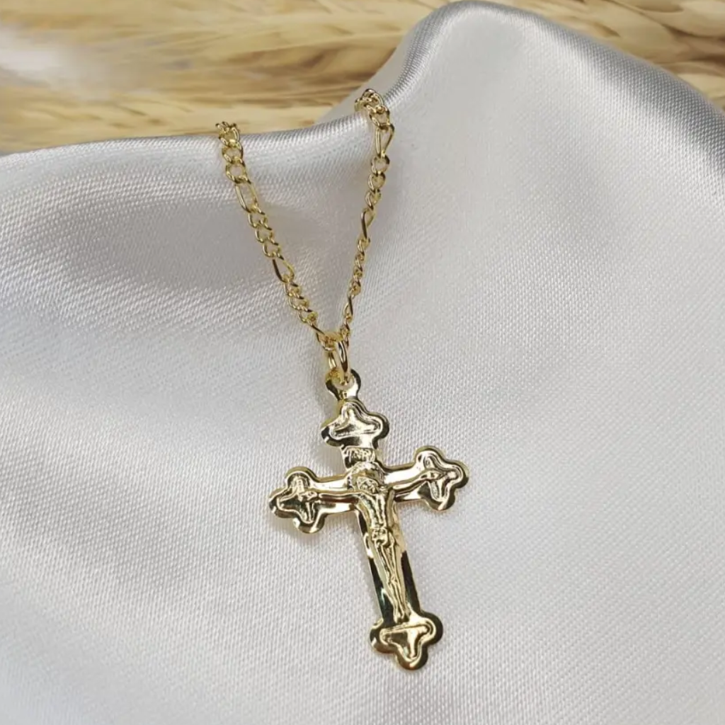 Semi-Jewelry Crucifix Chain