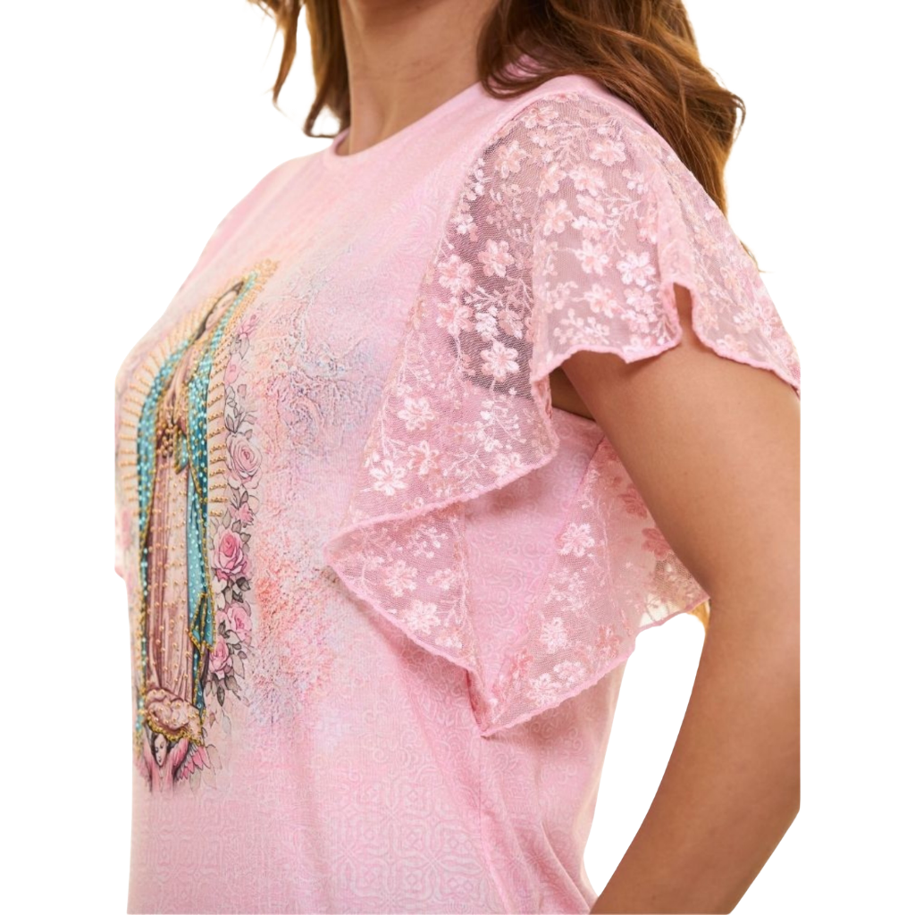 Baby Look Nossa Senhora de Guadalupe