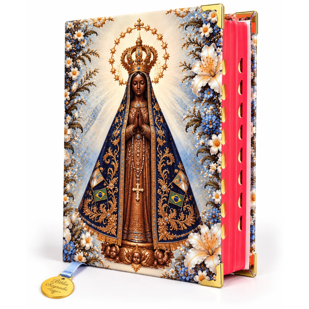 Bíblia Ave-Maria Personalizada - Nossa Senhora Aparecida