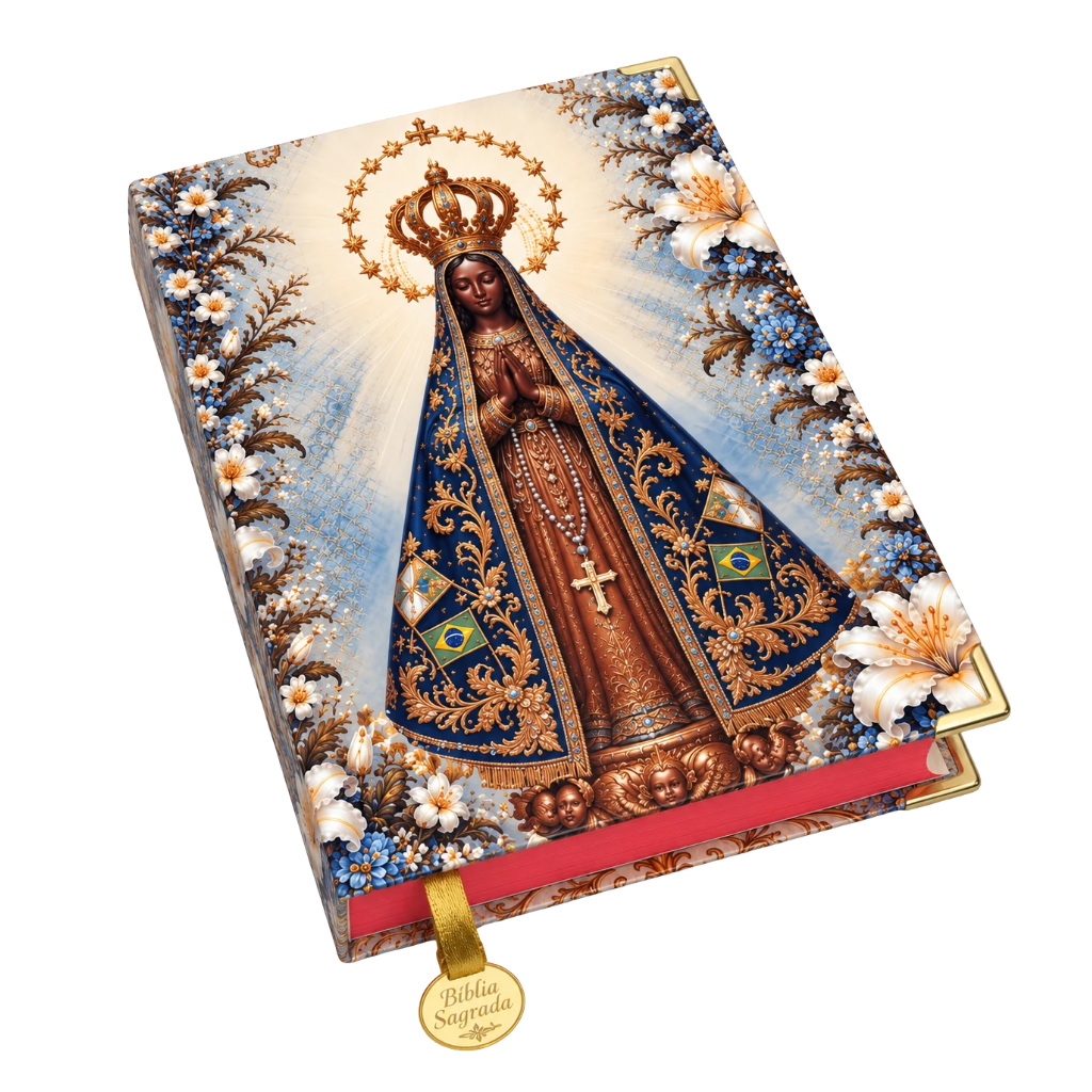Bíblia Ave-Maria Personalizada - Nossa Senhora Aparecida