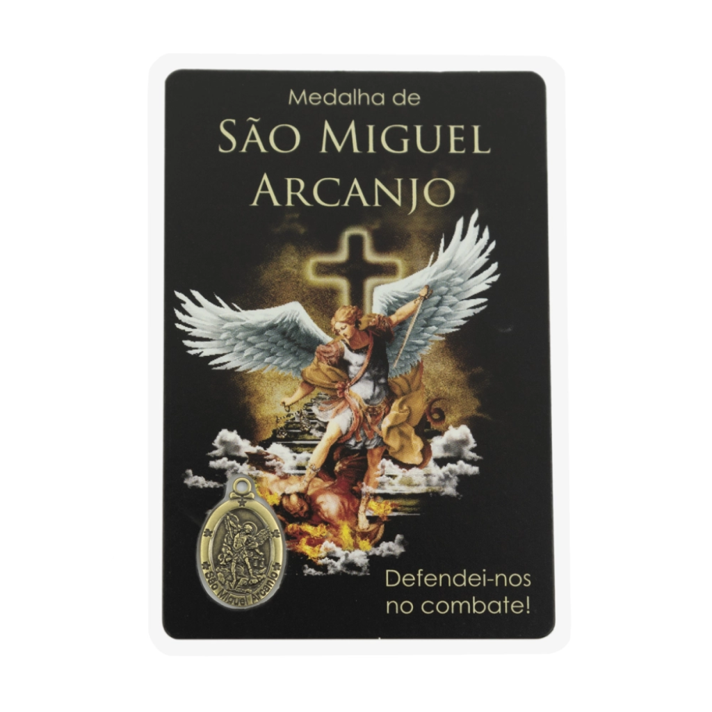 Saint Michael the Archangel Card