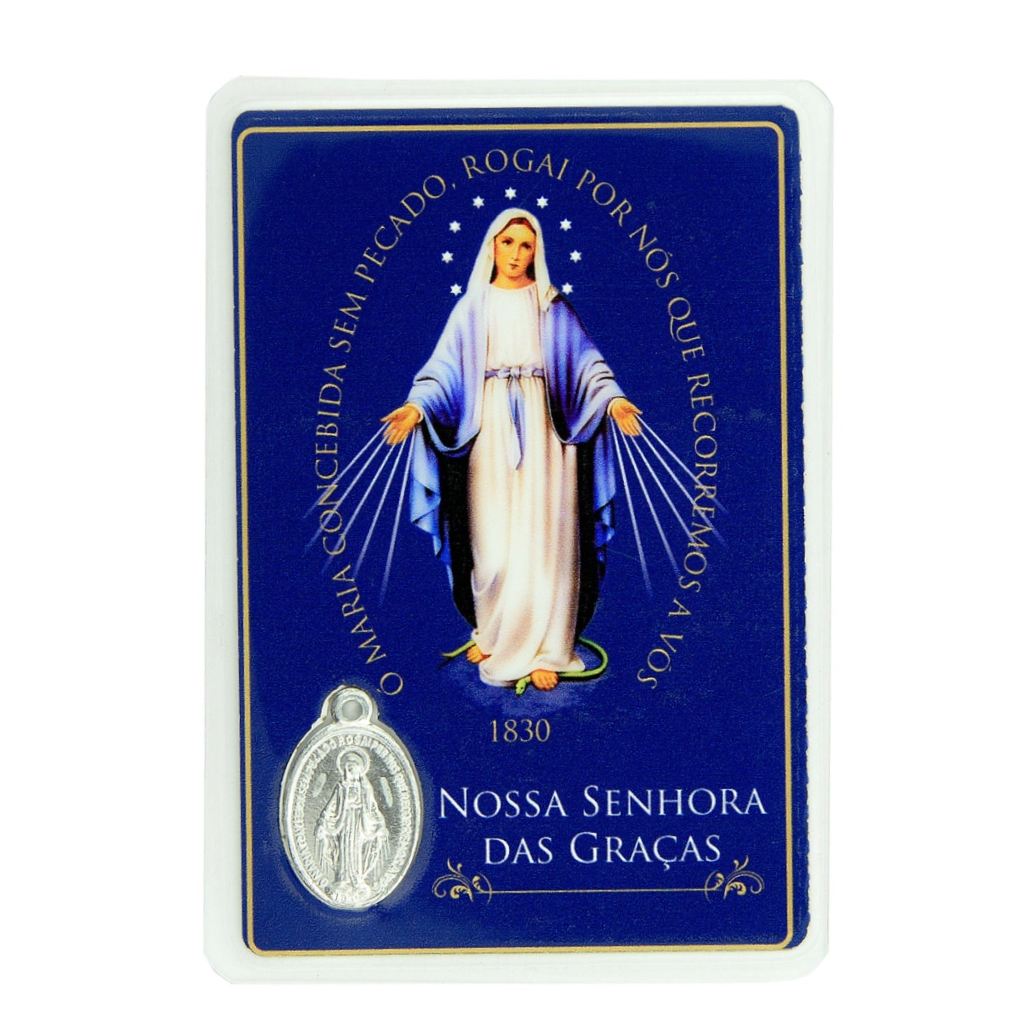 Cartão Medalha Milagrosa