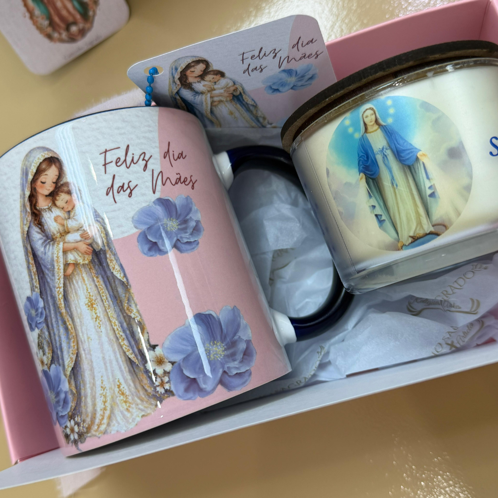 Kit Presente Dia das Mães – Mãe, Eu Te Amo