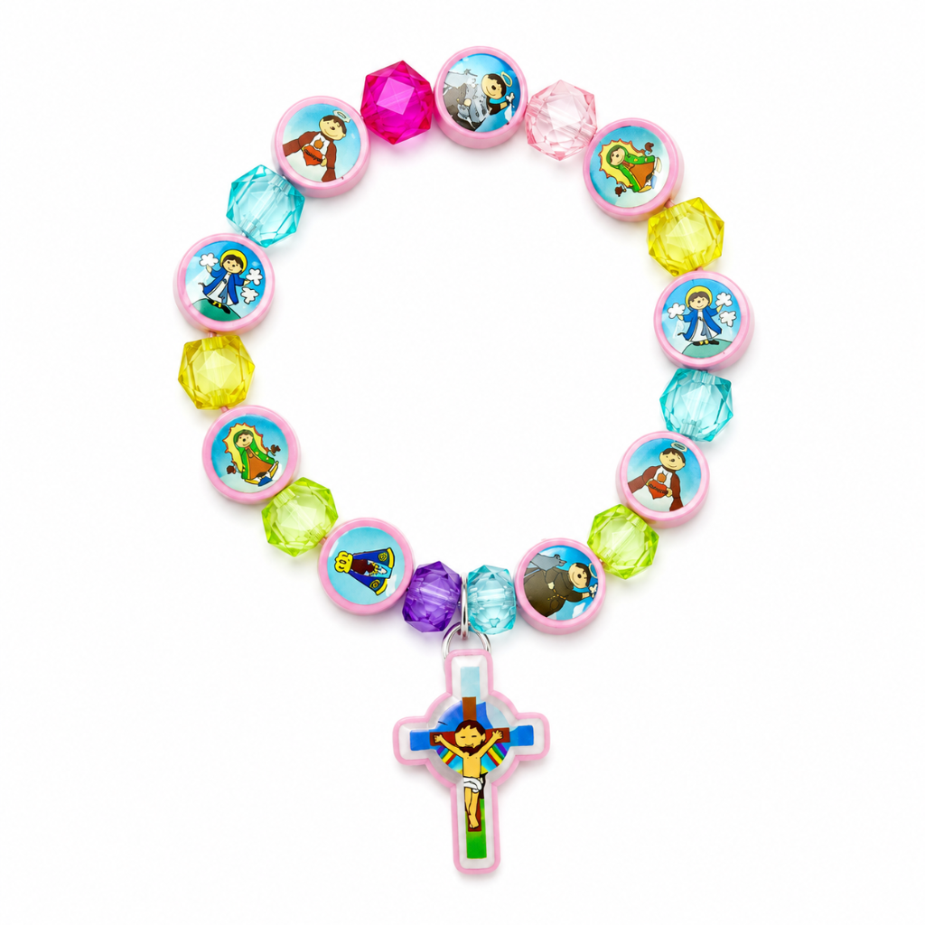 Pulseira Infantil Dezena Colorida