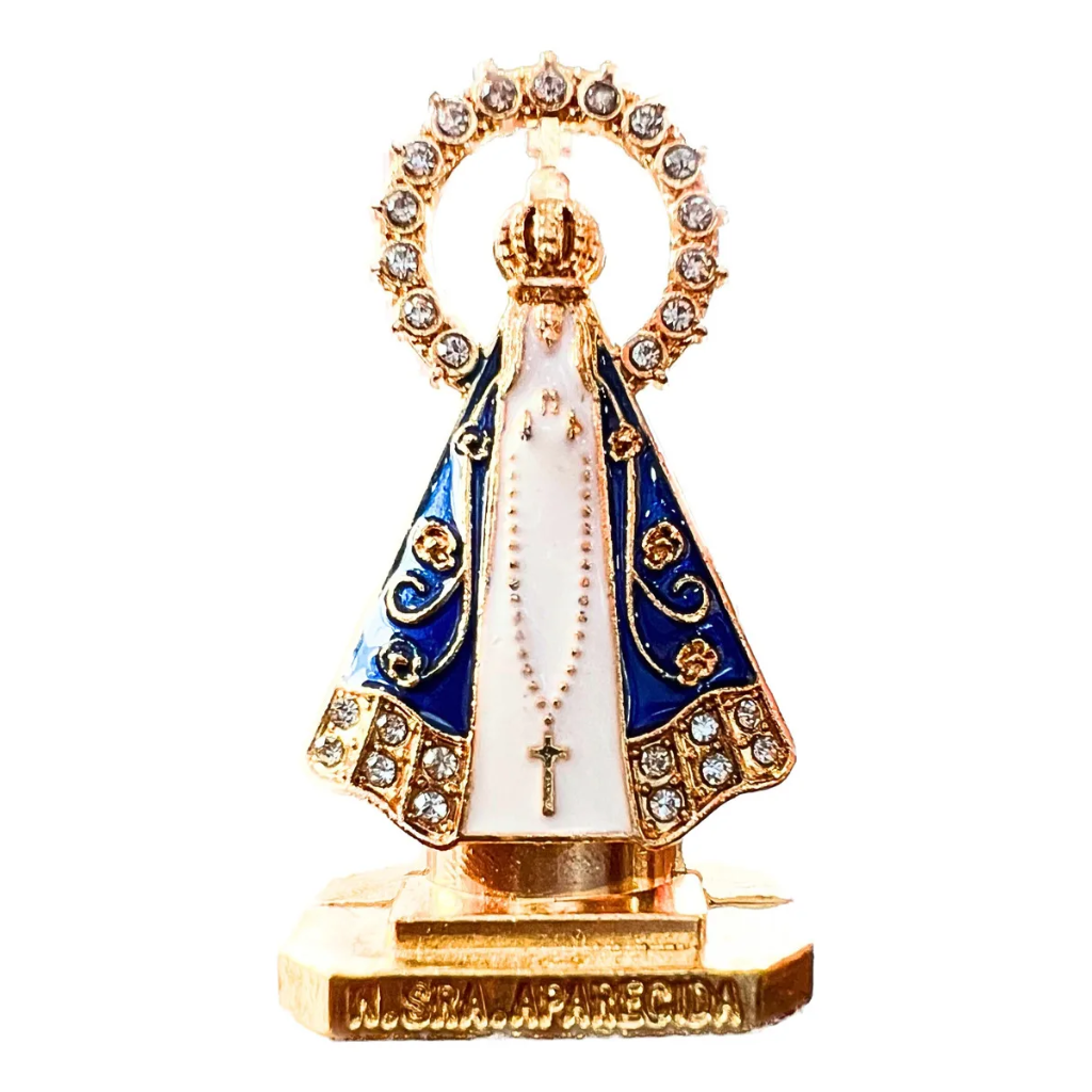 Santinha N. S. Aparecida Para Carro 5cm