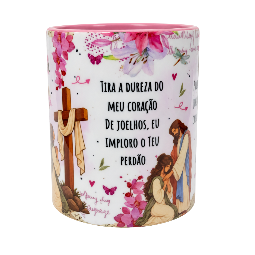 Caneca “Ah, Jesus, Quebra o Meu Orgulho”