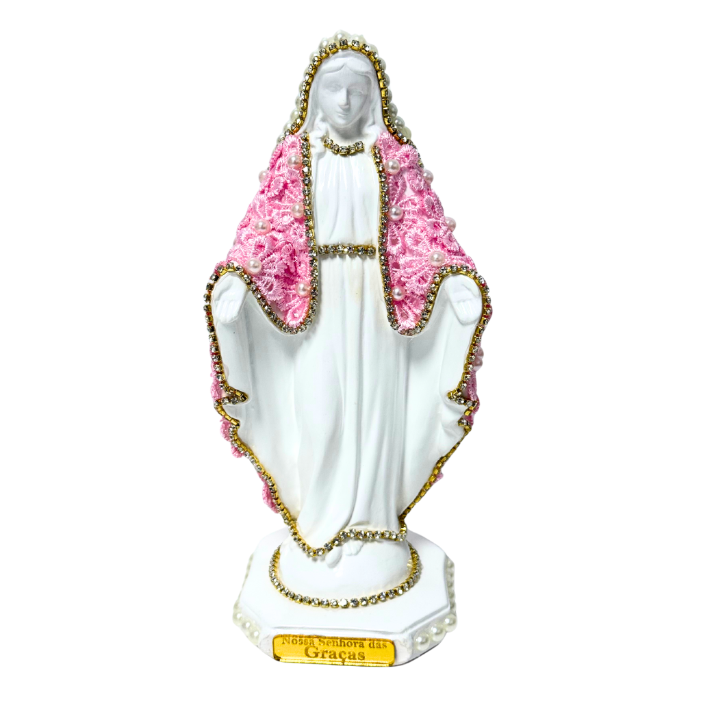 Imagem N. S. das Graças Rosa - 20cm