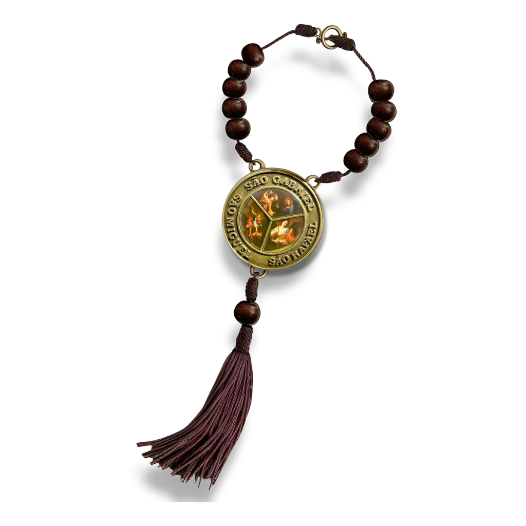 Dezena Trio Arcanjo Retrovisor Carro Miguel Gabriel Rafael