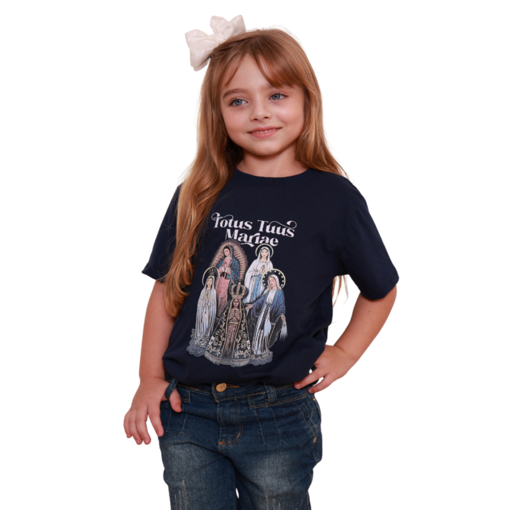 Camiseta Infantil Totus Tuus Mariae