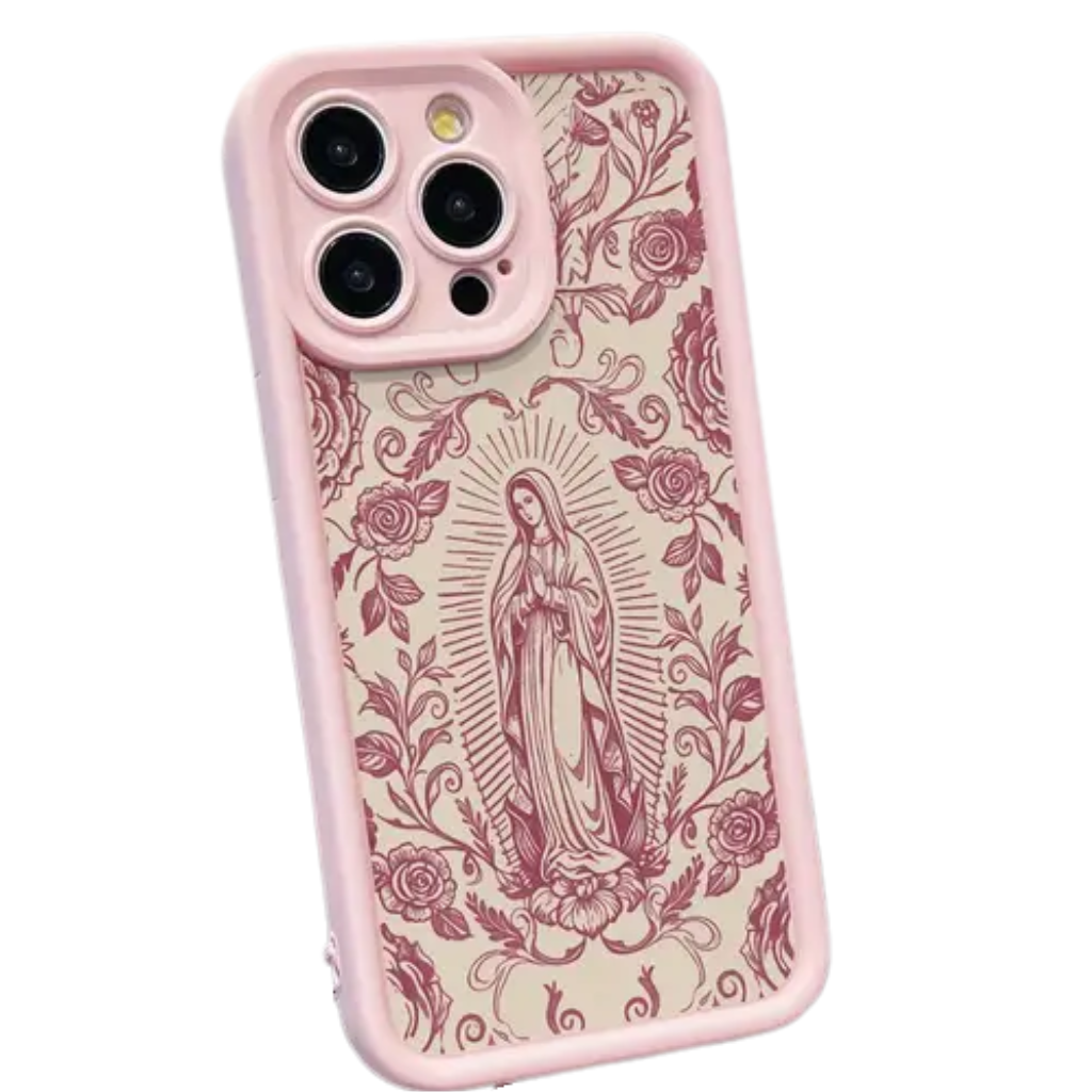 Capa de Celular – Guadalupe Floral Rosé iphone 15pro