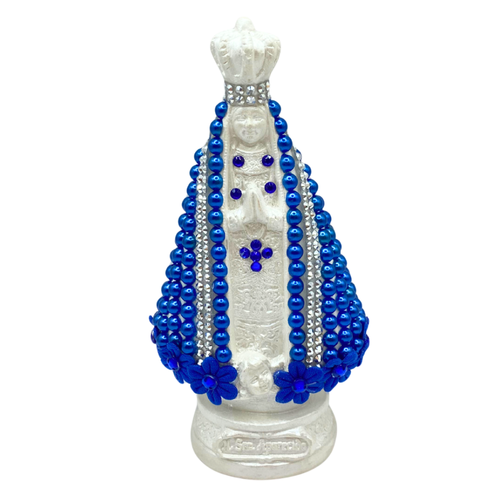 Imagem de N. S. Aparecida Azul-15cm