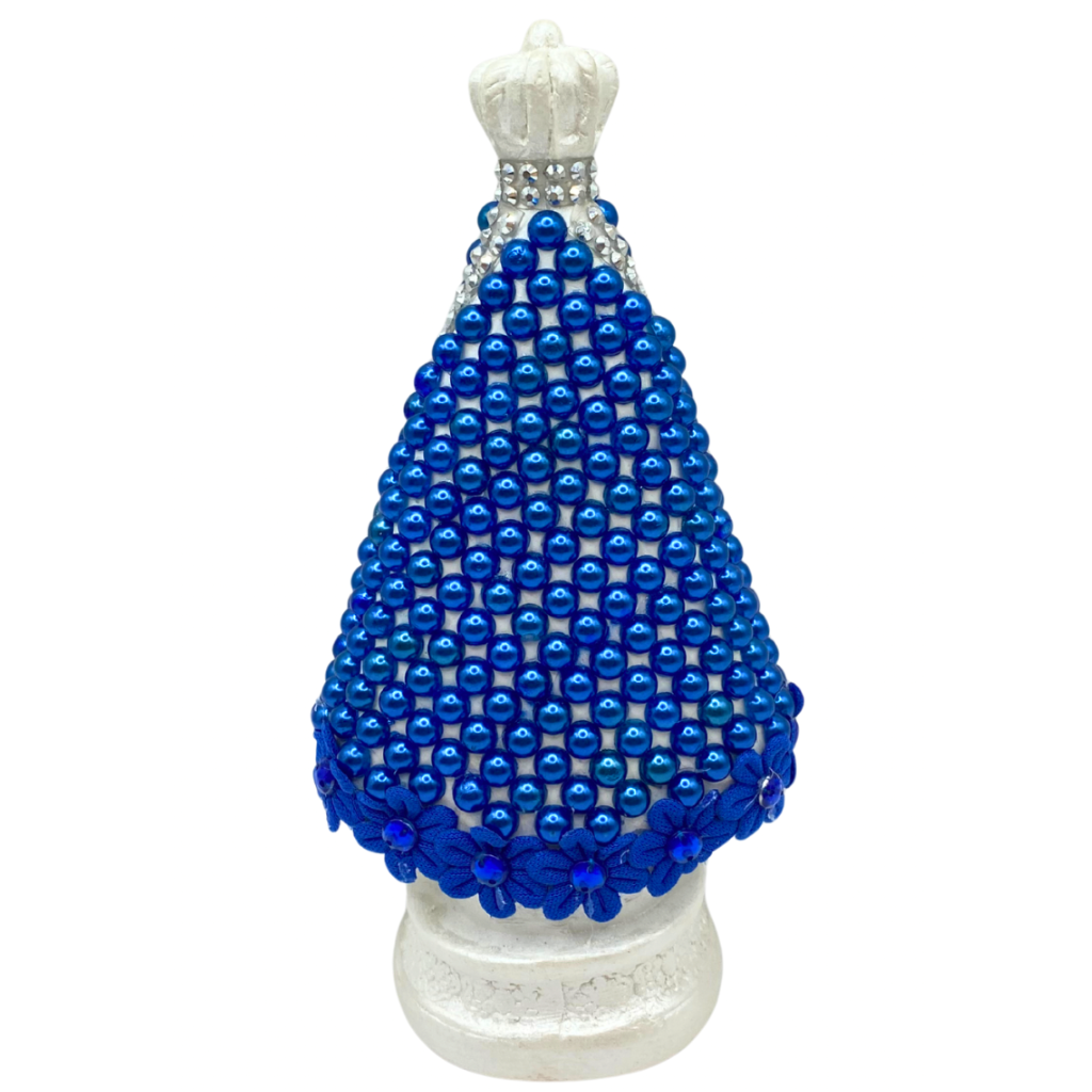 Imagem de N. S. Aparecida Azul-15cm