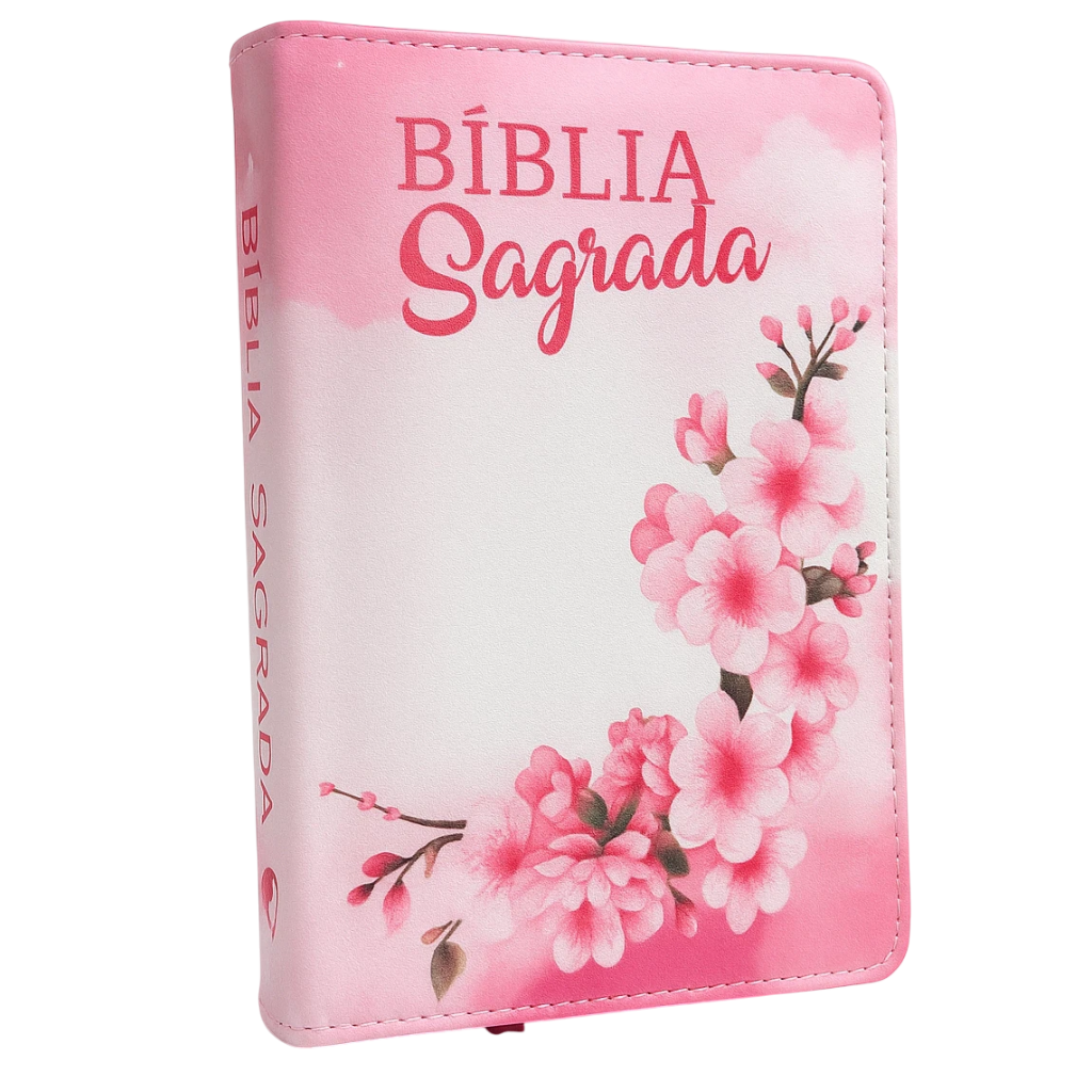 Extra-Large Floral Pink Bible