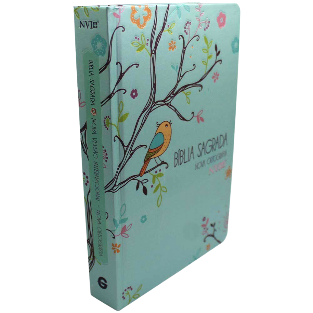 Bíblia NVI gigante Capa Floral