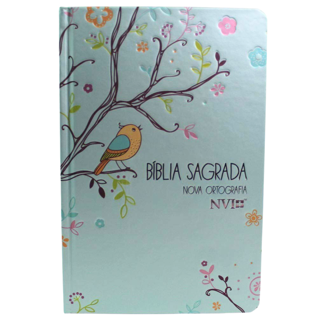 Bíblia NVI gigante Capa Floral