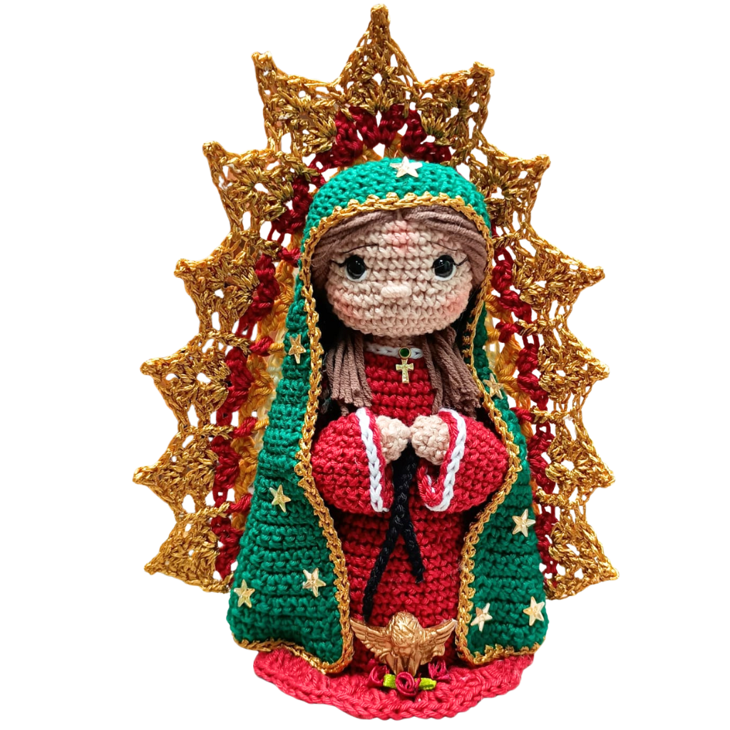 Our Lady of Guadalupe in Amigurumi