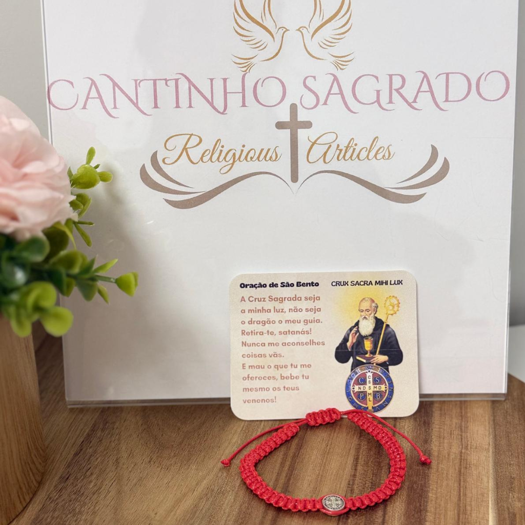 Pulseira de São Bento com Oração