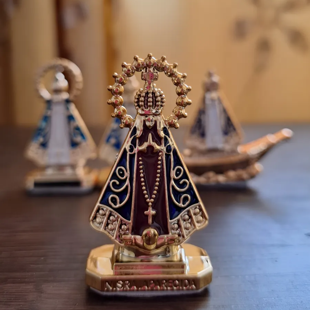 Santa de Nuestra Señora de Aparecida para Coche 5cm