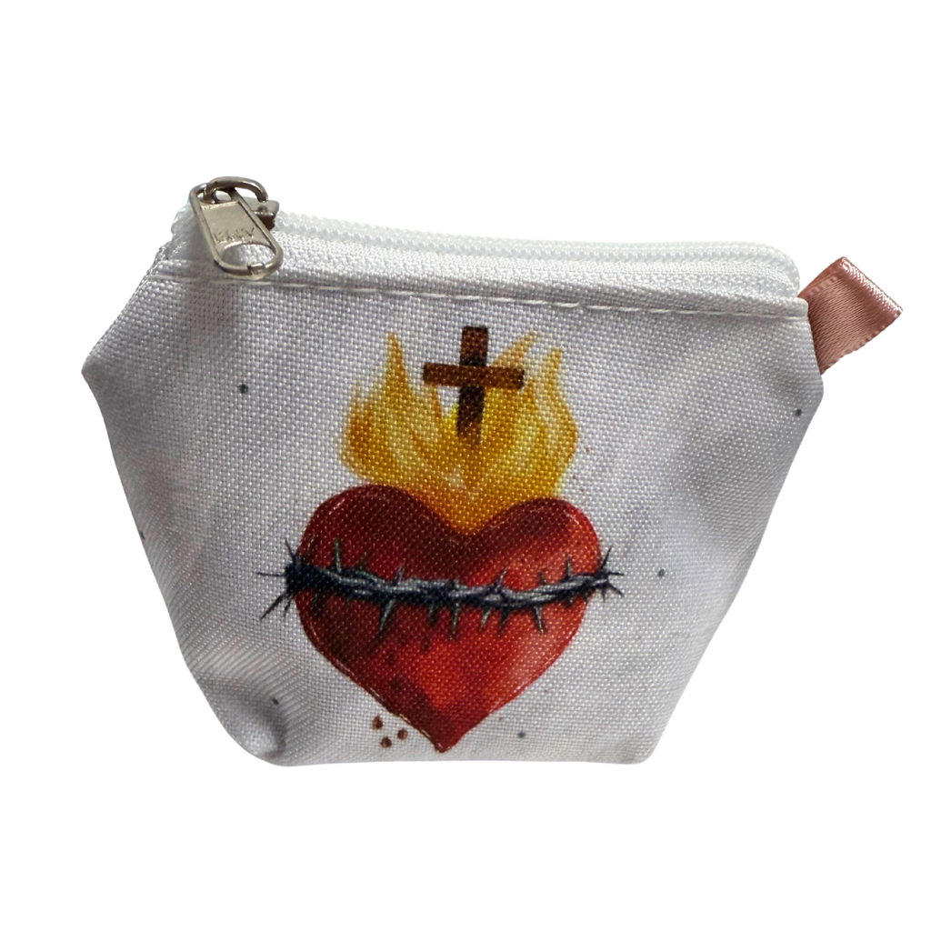 Rosary Holder - Sacred Heart of Jesus
