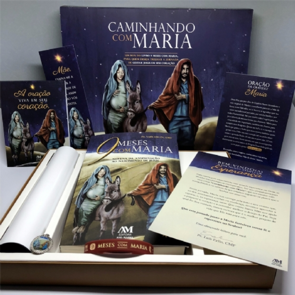 Kit Caminhando Com Maria