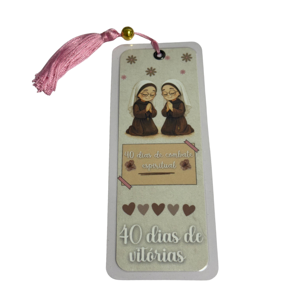 Marca-Páginas 40 Dias de Combate Espiritual