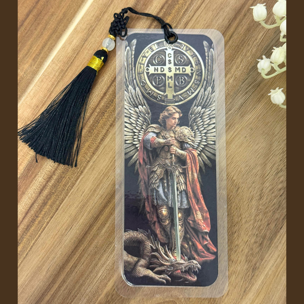 Marca-Páginas São Miguel Arcanjo (preto)
