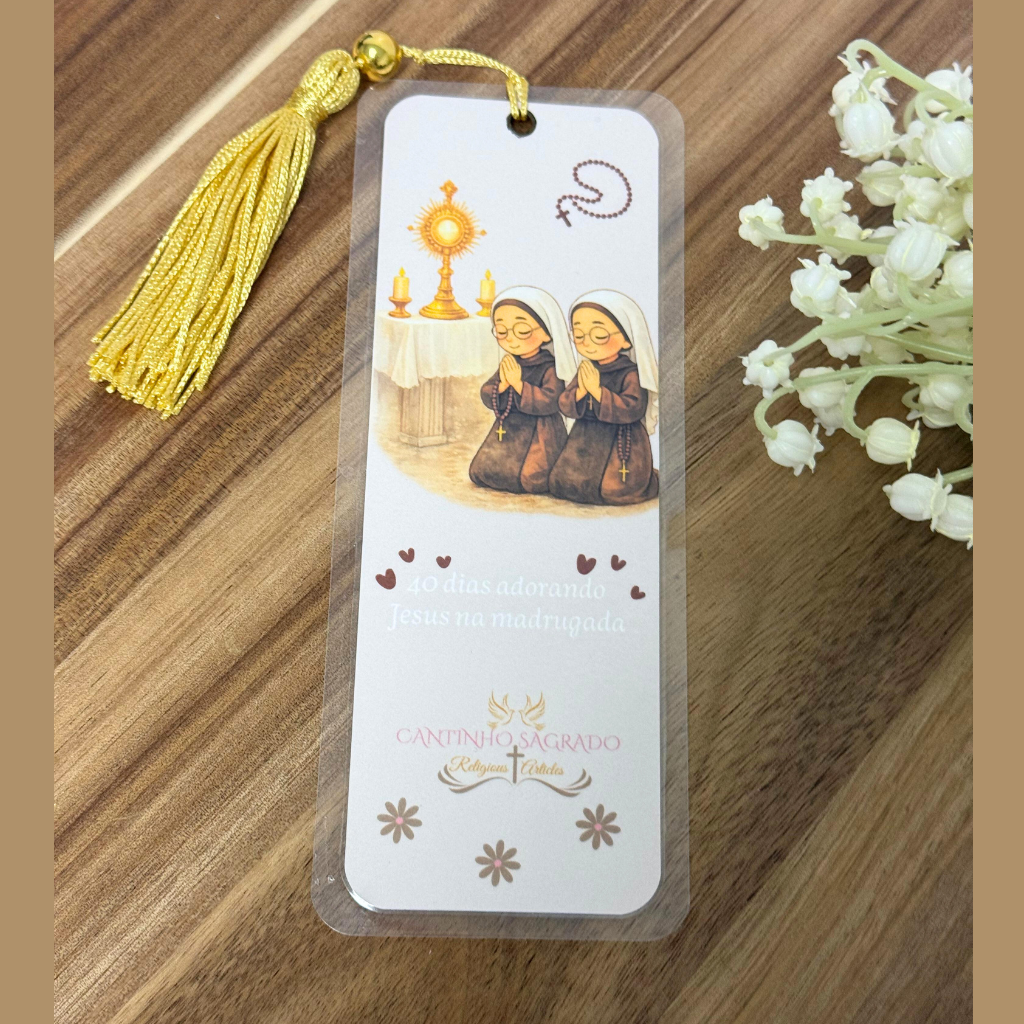Marca-Páginas 40 Dias Adorando Jesus na Madrugada